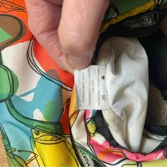 Lesportsac Greta Shades Shoulder Bag Purse, Rainbow Sunglasses, RETIRED - Picture 11 of 11